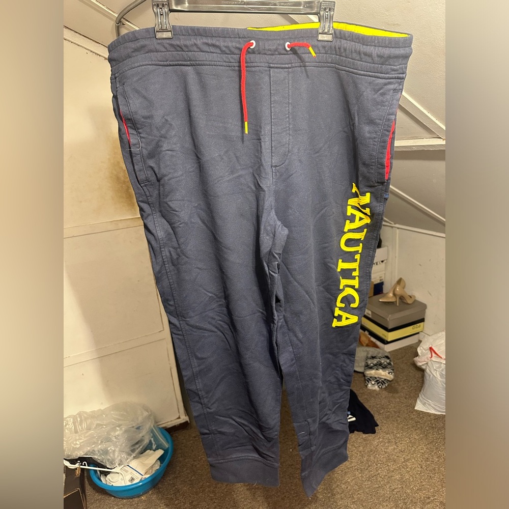 Nautica Navy Blue Sweatpants Size XXL